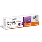 Fungizid-ratiopharm EXTRA Creme – Schnelle Behandlung von Pilzinfektionen der Haut wie z. B. Fußpilz, 30 g