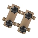 Mipcase 2Stücke Camping Zeltstangenbasis Halterung für Überdachungen und Markisen Stabiler für Zelte im Freien für Camping und Reisen