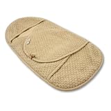 Perfect Wool - Einschlagdecke Babyschale, aus Merino Wolle - Universal für Babyschale, Kindersitz, Kinderwagen, Buggy, Babywippe - Wärmt und Belüftet für Neugeborene und Säuglinge - 40x75cm