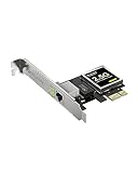 BrosTrend 2,5GBASE-T PCIe Netzwerkkarte, Gigabit Ethernet LAN Karte mit Extra Low Profile, PCI Express Netzwerkadapter Kompatibel mit Windows 11/10/8.1/8/7/XP/2000, Windows Server... Lifetime-Schutz