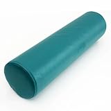 Eashaoo Nackenrolle, Rundhalsausschnitt, Memory-Schaum, zylindrisches Rollkissen, Stützrolle für Beine, Knie, Lendenwirbelsäule, langes Nackenkissen mit wasserdichtem Bezug (Grün, 50 x 20 cm)