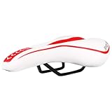 YARNOW Atmungsaktiver Ergonomischer Mountainbike Fahrradsattel mit Hohlem Design Lederoberfläche und Outdoor Sitzkissen