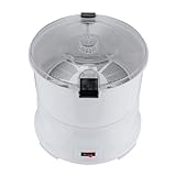 Kartoffelschälmaschine, Elektrischer Kartoffelschäler Kartoffelmaschine Elektroschäler Küchentool Gemüseabtropfer 85W Motor Kapazität 0.8 kg für Küche Restaurant