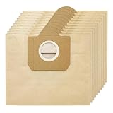 Fousenuk 10 Stück staubsaugerbeutel für kärcher 6.959-130.0, staubsauger beutel, filterbeutel ersatzteile, Staubsaugertüten, papierfilterbeutel für karcher WD3 A2204/A2656/WD3200/SE4001/MV1/WD3300