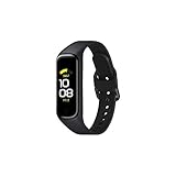 Samsung Galaxy Fit2 , 1,1 Zoll AMOLED Farbdisplay, Fitnessarmband, wasserdichte Fitnessuhr, bis zu 21 Tage Akkulaufzeit, Schlafanalyse, Schwarz (italiana Version)