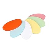 ewtshop® 250 Stück Moderationskarten oval 19 x 11 cm - 6 Farben - für professionelle Präsentation Gesprächsleitung Moderation