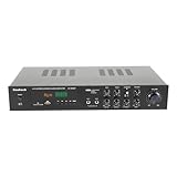 600W Audio Verstärker Stereo Amplifier HiFi Digital Bluetooth 5.0 Leistungsverstärker FM AM Vollverstärker Set 5 Kanal Stereo Digital Audio Endstuf mit Fernbedienung