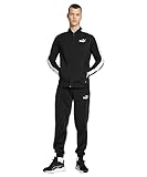 PUMA Herren Baseball Tricot Suit Trainingsanzug, Schwarz, M