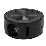 Lazmin112 Projektor, Tragbarer Led-Projektor, Bildschirmfunktion, 2W Lautsprecher, 3,5mm-Klinkenstecker, Optische Linse, Mit Fernbedienung, Augenschutz, Für Smartphones Und Tablets