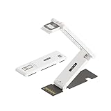 INS-Flip 4 4K USB Dokumentenkamera/Webcam – 13MP Ultra HD, faltbares Design, Autofokus, Mikrofon, LED, kompatibel mit Mac OS, Windows, iPad, Chromebook für Fernunterricht