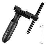 FORYNXHWIN Kettennieter Fahrrad, Fahrradketten-Splitterschneider für 5 bis 12-Fach und Singlespeed Ketten, Bike Chain Tool, Profi Fahrradketten Nietwerkzeug für Mountainbike, Citybike, Rennräder