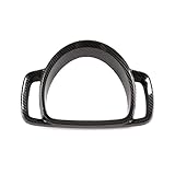 YSQOFDNFD Für Mercedes Für Benz Für Smart Für Fortwo 2009-2014 ABS Auto-Styling Zentrale Armaturenbrettrahmenverkleidung Innenformteil Auto Lüftungsschlitz Dekoration