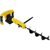 Kabelloser elektrischer Erdbohrer zum Graben von Pfostenlöchern, tragbares Gartenwerkzeug mit Umkehrfunktion, ideal für Landbohrungen, Pflanzen und Bauernhofgebrauch