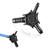 Tragbarer PPR-Kalibrator aus ABS für 16 mm, 20 mm, 25 mm Rohre, langlebiges Rohrentgratwerkzeug mit verbessertem Kalibrator, perfekt für professionelle Sanitär- und DIY-Projekte, Schwarz