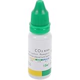 MUELODSIC Indikator Flüssigkeit Aquarium Wassertest Lösung für Aquarienpflanzen Konzentration Überwachung Süßwasser Aquarium Testkit für Gesundes Wasserökosystem