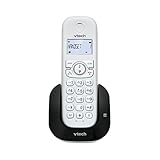 VTech CS1550 DECT Schnurloses Telefon mit Anrufbeantworter, innovativer Ladestation, ECO Modus, Anrufererkennung/Anklopffunktion, Freisprecheinrichtung, hintergrundbeleuchtetem Display und Tastatur