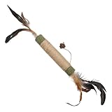 Kauspielzeug für Katzen | Interaktives Beißstab aus Sisal | Interaktives Katzenspielzeug reinigt die Zähne von Katzen – für Entspannung, Schutz der Möbel, geistige Stimulation, In