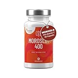 Morosil Kapseln 400 mg, mit Antioxidans Vitamin C und schwarzem Pfeffer zur besseren Aufnahme, hochdosiert – vegan, 60 Kapseln, Moroslim Sensilab