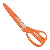 SAFIGLE Schneiderschere aus Rostfreiem Edelstahl mit Kunststoffgriff Scharfe Stoffschere für Zuschneiden von Textilien Langlebig und Vielseitig für Nähen Basteln und Schneiderei