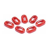 VAAKLM Kompatibel Mit Benz Für A Class W177 2019 2020 2021 2022 2023 Auto Vorne Hinten Klimaanlage Auslass Einstellhebel Abdeckung Trim Auto Klimaanlage Outlet(7pcs Red)