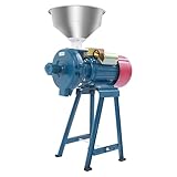 Getreidemühle Elektrisch 2200W Mohnmühle Kornmühle Elektrischemühle 1400 U/min Grain Mill Schrotmühle Durchmesser der Mahlscheibe 150mm, für Mais, Reis, Weizen, Kaffeebohnen usw