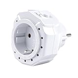 Countdown zeitschaltuhr steckdose12-Stunden Zeitschaltuhr AC 230V 16A 3680W LED Anzeigeleuchte zeitschaltuhr digital 12 Zeitbereiche 2-Tasten Countdown Timer Steckdose TM12