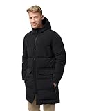 Jack Wolfskin Herren Nordlicht M Daunenparka, Schwarz, XL EU