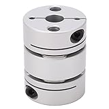 Wellenkupplung Diaphragma Kupplung 34mm Außendurchmesser, 8-10mm Wellenaufnahme - Sichere Befestigung, Leichtes Aluminium, Für Motor Encoder Maschinen