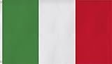 XXL Flagge Fahne, genäht in 150 x 250 oder 300 x 500 cm Farbe Italien Größe 150x250