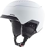 Alpina Unisex - Erwachsene, GEMS Skihelm, White matt, 51-55 cm