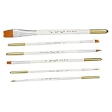 jojofuny 1Satz Teiliges Fondant Kuchen Malerei Pinsel Zubehör zum Verzieren von Keksen und Torten Leicht zu Lagern für Kreative Backprojekte