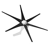 YWBL-WH 800-W-Windmill-Turbinen-Generator-Set, 6 Blattwind-Industriemaschinenausrüstung für Meereshausladungen, mit Hochwertigen Materialien, Einstellbarer Spannung und Strom, (48V)