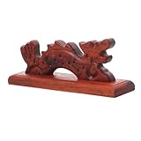 Holibanna Kalligraphie Pinselhalter im Drachen Design Chinesisches Schreibbürstenregal für Tintenpinsel und Pinselstifte und Langlebig