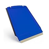 L & P Car Design LP A052 Eiskratzer Eisschaber Murska Messingklinge Messingschaber Original aus Finnland Trapez klein praktisch EIS Schaber Kratzer TOP Qualität 90mm (L&P A052)