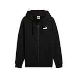 PUMA Herren ESS No. 1 Logo Full-Zip Hoodie FL Sweatjacken, PUMA Black,