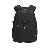 Amazon Basics - Laptop-Rucksack, für Laptops bis 15.6 in / 38.1 cm, Schwarz
