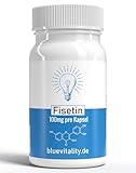BlueVitality | Fisetin | 200mg Fisetin pro Tagesdosis | 60 Kapseln | Unabhängig laborgeprüft & zertifiziert