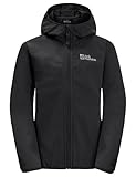 Jack Wolfskin SOLYD Jacket K Softshelljacke, Black, 140