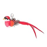 Supvox Ersatzkopf Für Katzenangel Katze Teaser Nachfüllung Katzen-Teaser- Angelrute Für Katzen Innenkatze Ersatz Für Den Katzenstab Katzen-Teaser-Stick Plüsch