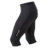 Ettore Gel Gepolsterte Herren Radhose 3/4 Länge Rennrad Atmungsaktiv Schnell Trocknend Fahrrad - Dart - S