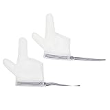 Beaupretty 1Paar Säuglingsfinger Schutz Handschuhe Atmungsaktive Daumenlutsch Handschuhe für Neugeborene mit Verschiedenen Kauoberflächen für Junge Mädchen und Kleinkinder