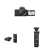 Sony ZV-E10 Kamera Bundle mit 16–50mm Objektiv, ECM-W2BT Mikrofon & GP-VPT3 Aufnahmegriff – Komplettset für Vlogging & Content Creation