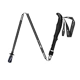 ZHCHAO Trekkingstöcke aus Kohlefaser, faltbar, leicht, Trail, Laufen, Wandern, Spazierstöcke, leichte Gehstöcke