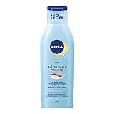 3er Pack - Nivea After Sun Lotion Bronze - bietet langanhaltende Feuchtigkeit und Bräunung - 200 ml