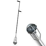 Bituxx Lochschaufel Erdlochausheber Postenlochschaufel Spatenschaufel Pflanzschaufel Handbagger Lochspaten Ø13 cm