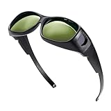 Qukoielly Schweißerbrille - Ergonomischer Ganztägiger Komfort | Schweißschutzbrille | für Bau Werkstatt Haus Garage Profis Techniker Mechaniker