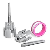 1/2 Zoll 3/4 Zoll Elektromutbohrer PVC Pipe Threader PVC Gewinde Maker Werkzeug Kunststoff Rohr Tap Würfelzubehör Professionelles Gewinde Tool