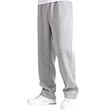 Sport Hose Herren Baggy Lang Jogginghose Fitness Workout Gym Sweathose Elastisch Bund Kordelzug Sweat Hosen Sporthose Warm Casual Jogginghose Trainingshose