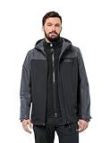Jack Wolfskin Herren Taubenberg 3in1 Jkt M Jacket, Phantom, L EU