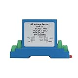 Druckwandler SWK-12 Wechselspannungssender AC0-1000V Analog 4-20mA 0-10V RS485 Ausgangsstrom Spannungssensor Transformator(Dc1-5v Output,AC0-50V INPUT-DC12V POWER SUPPLY)